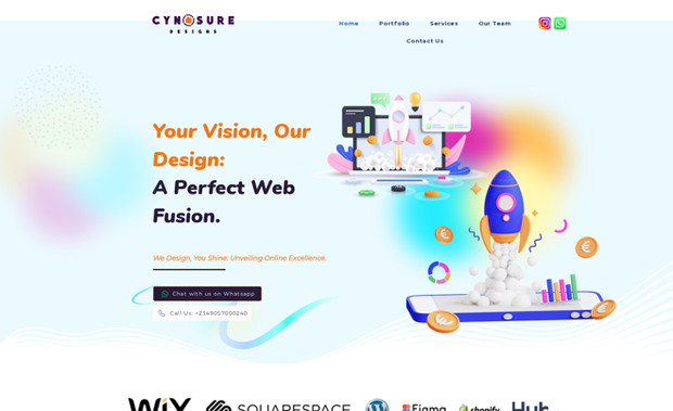Cynosuresdesigns: That's my website, taken time to optimise professionally and at the same time showcase some of my past projects, team members and also contact.