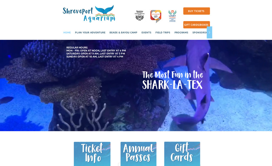 Shreveport Aquarium: 