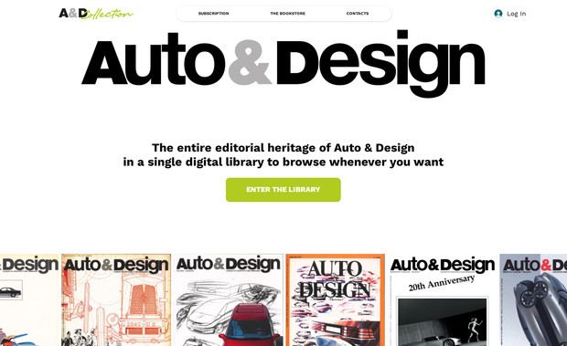 Auto&Design Collection: Il portale in abbonamento di Auto&Design, dove vengono raccolti più di 40 anni di storia del design dell'automotive. 