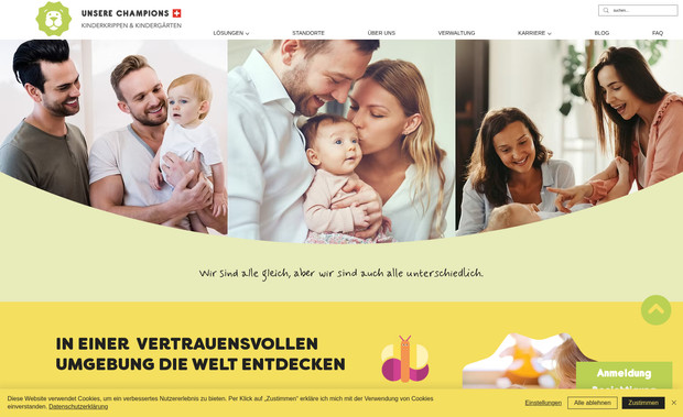 Unsere Champions Schweiz: Wix-Studio