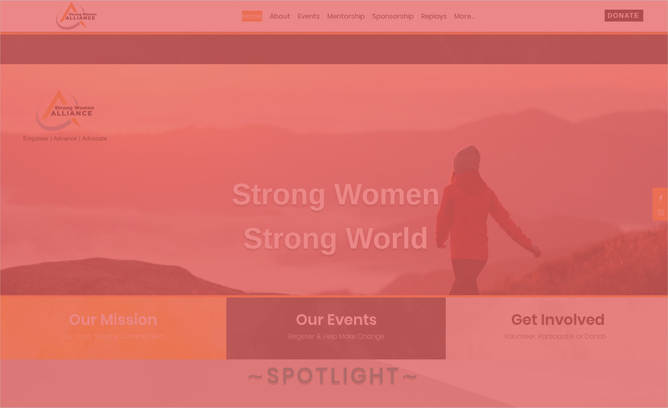 strongwomenalliance: Empower women by spotlighting women leaders, creating opportunities and promoting wellness for women