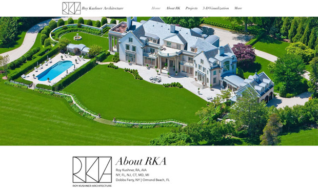 Roykushner: Website design 