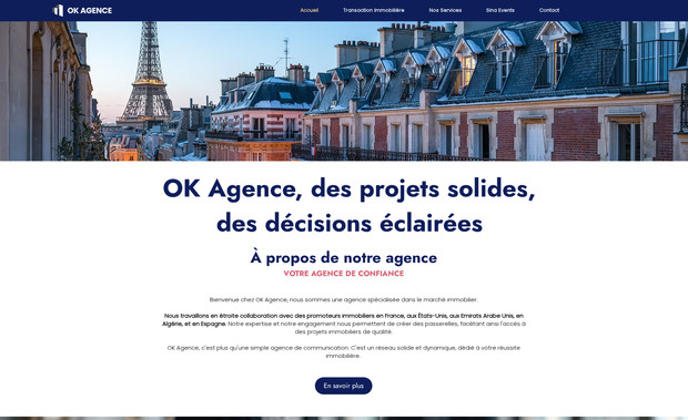 Ok Agence: undefined