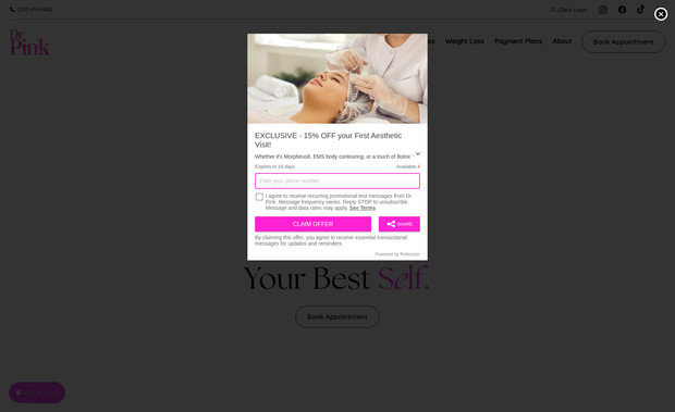 Dr. Pink: Full Branding, Logo and Web Design