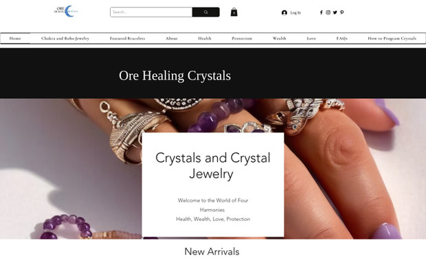Ore Healing Crystals: "I designed and developed the *Ore Healing* website, a platform dedicated to selling a curated selection of healing crystals. The website features a clean and visually appealing layout that reflects the calming and spiritual nature of the products. I created and structured all pages, ensuring intuitive navigation for an enhanced user experience.  

To streamline transactions, I integrated a secure payment gateway, enabling seamless and hassle-free online purchases. Additionally, I crafted compelling content and visuals to highlight the unique benefits and qualities of each crystal. The result is a polished e-commerce site that not only showcases the products beautifully but also fosters trust and engagement with customers seeking spiritual well-being and balance."