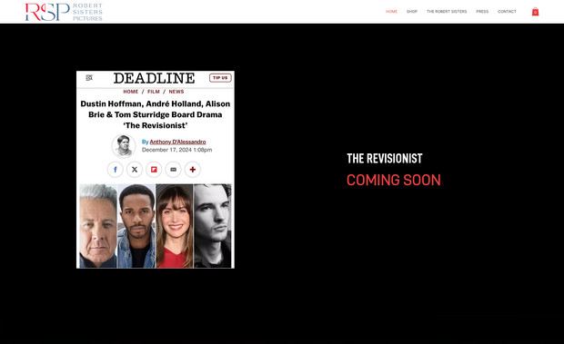 Robert Sisters: Web Design