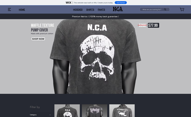 NIGHTCRAWLER APPAREL: Custom signup fix