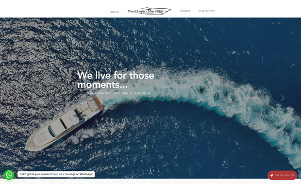Yacht Charters: Redesign site - local SEO and SEO work