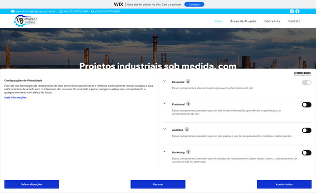 V8 Projetos Industri: 