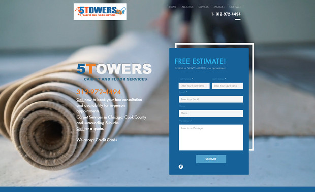 5 Towers Carpet: Design, film and program website