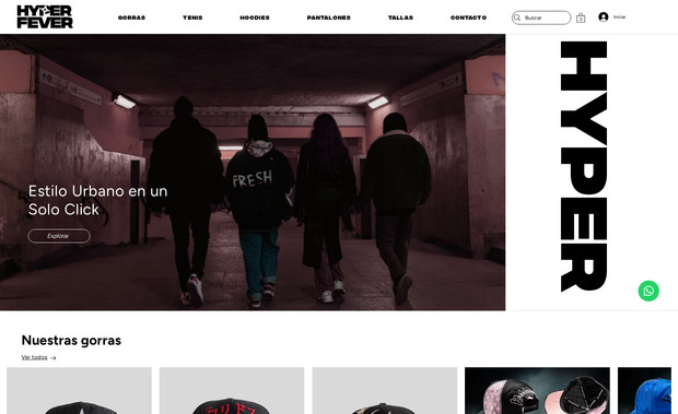 Hypervefer.com: Diseño y desarrollo UX/UI de  ecommerce 