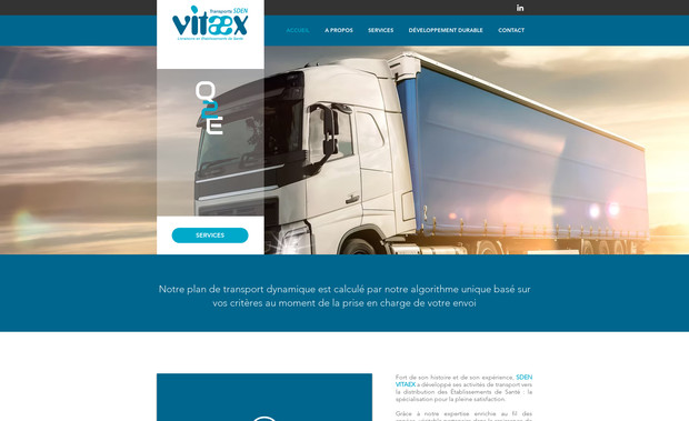 sden-vitaex ( site vitrine ): Transport et logistique