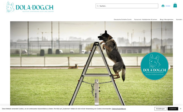 Dola-dog.ch: Gesamter Webauftritt 