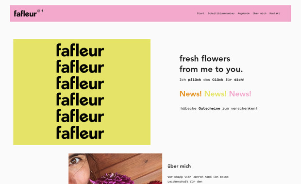 fafleur: Finalisierung, mobile Design, Domain verbinden