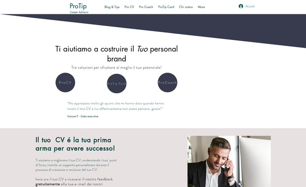 Protip  : Digital business card, Career coaching, CV Review