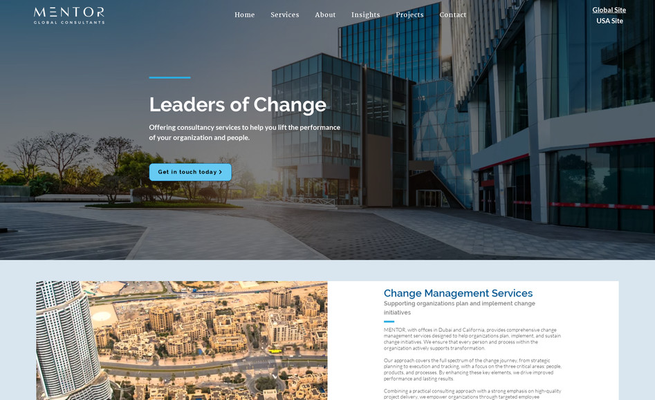 Global Consulting Company: Global consulting company based in Dubai