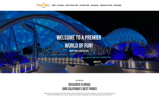 The Tour Pals: The Tour Pals now has a clean, engaging, and purpose-driven online presence that reflects the heart of what they do — connecting travelers with unforgettable experiences. The goal was to design a website that not only showcases destinations and tours but also builds trust and excitement for visitors exploring travel options. 
Working with Alex, the CEO was amazing!

This project focused on organizing information in a way that feels intuitive, highlights key offerings, and guides users toward booking or inquiry with clear calls-to-action. From crafting compelling service descriptions to structuring seamless navigation and responsive design, every detail was intentional, ensuring visitors feel welcomed and informed at every step.

The outcome is a polished, user-centric travel website that strengthens The Tour Pals’ brand positioning online, enhances usability across devices, and supports growth by turning curious explorers into happy travelers.