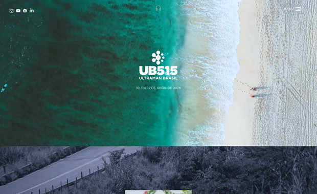 UB515 ULTRAMAN BRASIL: Site e Painel Administrativo desenvolvido pra a organização do UB515 ULTRAMAN BRASIL, o evento de Triatlon com o maior percurso do Brasil.
Site montado para divulgação das informações do evento e transmitir a emoção da competição.
Um Painel Administrativo desenvolvido para faclitar a gestão do evento, trazendo mais dinamismo, praticidade e eficácia sem afetar o layout do site toda vez que inseria algum elemento ao site.
