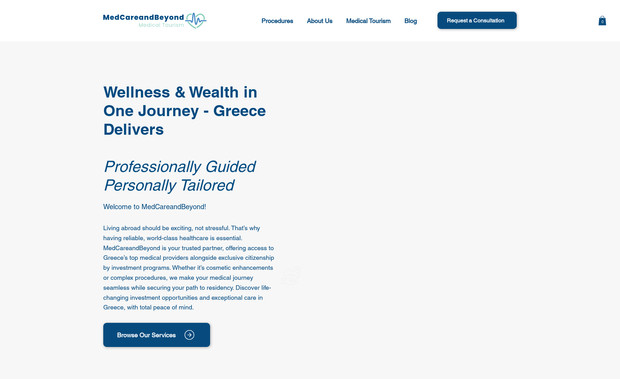 MedCareandBeyond: MedCareandBeyond is a medical tourism business in the United States helping people that cant afford medical care travel abroad and get the care they need. SugarFree Designs partnered with MedCareandBeyond on web design and web development. We are also containing our partnership by providing website maintenance services and other consultative services. 