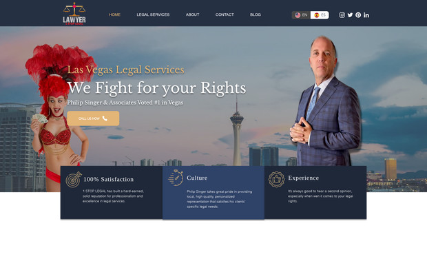  STOP LEGAL,PLLC.: This site was designed by Zaga Creative for 1 Stop Legal, a modern law firm committed to accessibility and results. The layout is clean, professional, and built with the client journey in mind—making it easy for visitors to find legal services, book consultations, and build trust. Mobile-optimized and SEO-enhanced, this design helps 1 Stop Legal rank higher on search engines and convert more leads into clients. Clear calls-to-action and streamlined navigation ensure every click brings users closer to the support they need.