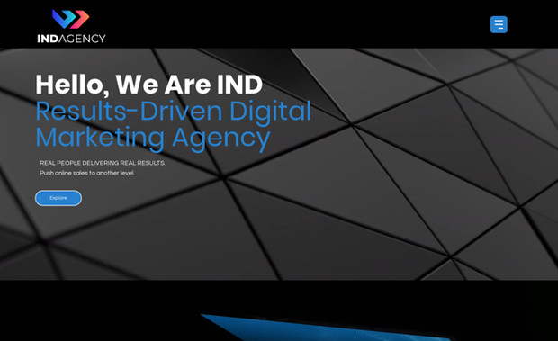 IND: build  a new website for the client 