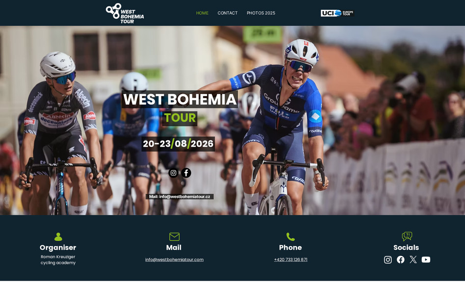 West Bohemia Tour: New web development