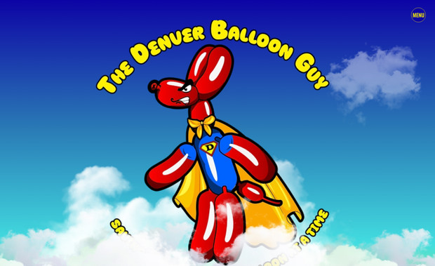 The Denver Balloon Guy: Full Wix Studio Design From the Ground Up. Starting at $2000