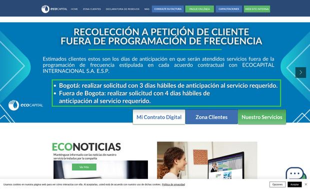 Ecocapital: With Ecocapital, we revamped their communication in the digital landscape, aiming to showcase their services in a new market.
