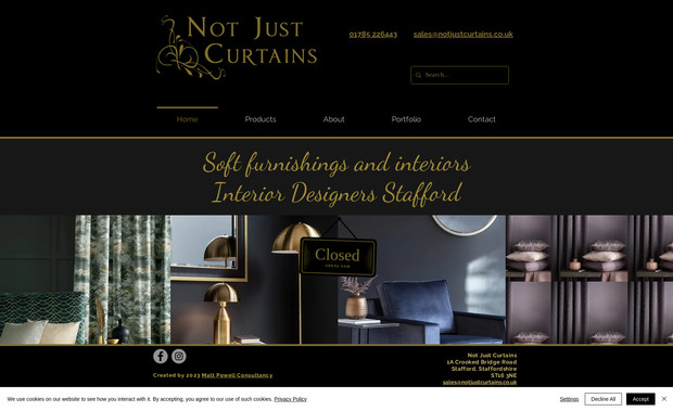 Not Just Curtains: undefined