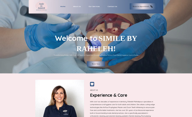 Dental Hygiene: Project Name: Dental Hygiene – Professional Website for Dental Clinic
Client Industry: Dental & Oral Health
Location: UAE
Project Type: Dentist Website (Informational + Service Showcase)

Project Description:
We designed a sleek, trust-building website for Dental Hygiene, a leading dental practice focused on preventative and cosmetic care. The primary goal was to create an approachable, informative, and aesthetically clean digital presence to reflect the professionalism and expertise of the clinic.

Key Features:

Service Overview Pages – Highlighted core treatments such as dental cleanings, whitening, fillings, and cosmetic dentistry.

Doctor Profile Section – Featured the dentist’s 22+ years of experience and patient-focused philosophy.

Appointment Request Form – Enabled quick and convenient booking for patients.

Testimonial Section – Built trust with real patient reviews.

Mobile-Optimized Layout – Ensured excellent performance and accessibility across all devices.

SEO-Ready Structure – Optimized for local search visibility in the UAE.

Result:
A polished and welcoming website that helps Dental Hygiene build credibility, attract new patients, and simplify appointment inquiries.