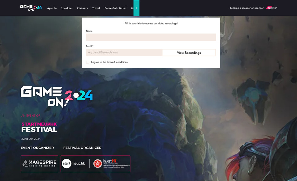 Game On 2024: On this website, I developed an interactive platform for GameOn, highlighting our innovative gaming solutions and services. The site features a dynamic and engaging design, providing users with easy access to our offerings and the latest industry insights.