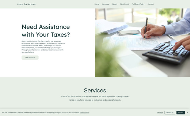 Casas Tax Services: undefined