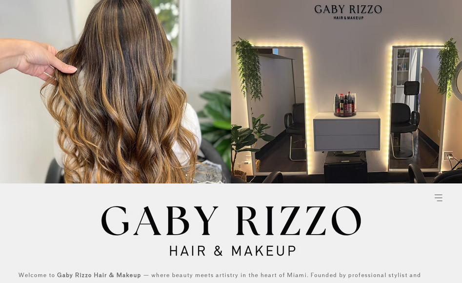 Gaby Rizzo Hair & Makeup: 