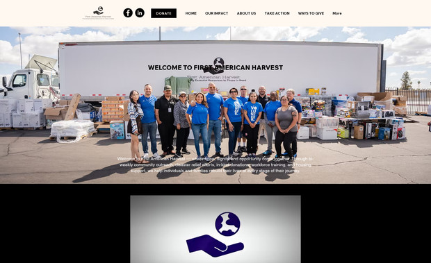 First American Harvest: Website design, SEO, Galleries, and Payment processors 