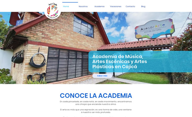 Art Club: Art Club es una academia de artes y música ubicada en el corazón de Cajicá, donde la creatividad y la pasión por el arte se unen para ofrecer una experiencia única y enriquecedora.

La academia ofrece una variedad de programas y talleres para niños, jóvenes y adultos, diseñados para fomentar el desarrollo artístico y musical. Desde clases de pintura y dibujo hasta talleres de música y teatro, nuestros instructores expertos y apasionados se aseguran de que cada estudiante reciba la atención y el apoyo necesario para alcanzar su máximo potencial.

En Art Club, creen que el arte y la música son fundamentales para el crecimiento personal y el desarrollo integral. Por eso, se esfuerzan por crear un ambiente acogedor y estimulante, donde los estudiantes puedan explorar su creatividad, desarrollar sus habilidades y disfrutar del proceso de aprendizaje.