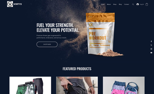 Vortyx: Vortyx is a modern, high-performance business website designed to deliver a strong digital presence with a clean and futuristic interface. The goal of this project was to create a visually engaging platform that communicates innovation while ensuring smooth navigation and an excellent user experience across all devices.

The website was built on Wix with a focus on speed, structure, and conversion-oriented design.

Key Features

✔ Modern and professional UI design
✔ Fully responsive across mobile, tablet, and desktop
✔ Clean layout with strong visual hierarchy
✔ Fast loading and optimized performance
✔ SEO-friendly structure
✔ Easy-to-manage Wix CMS
✔ Conversion-focused sections
✔ Custom design elements

What Was Delivered

Complete Wix website design
Mobile optimization
SEO setup
Performance optimization
Structured layout for scalability
User-friendly backend management

Result

Vortyx now has a professional and scalable online presence that reflects the brand’s innovation and credibility while providing visitors with a smooth and engaging experience.