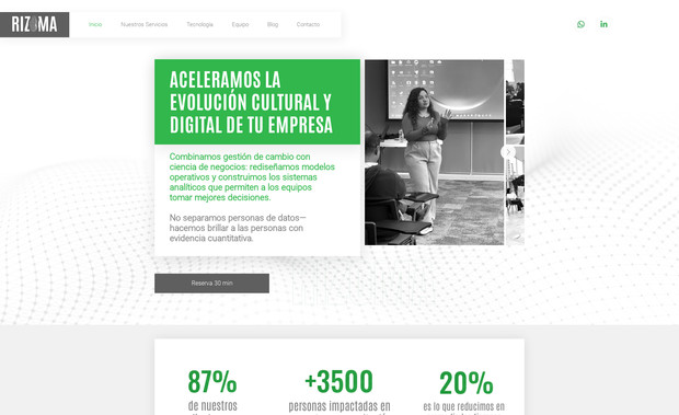 Rizoma: Rizoma Web Redesign