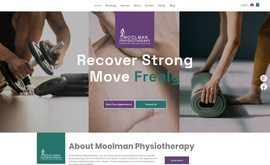 Moolman Physiotherapy: At Moolman Physiotherapy, we are dedicated to providing the highest quality physiotherapy services based on the latest medical research. Our approach is holistic, addressing the root causes of pain and injury to promote long-term recovery and mobility.