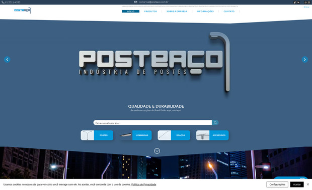 POSTEAÇO NOVO: Construção