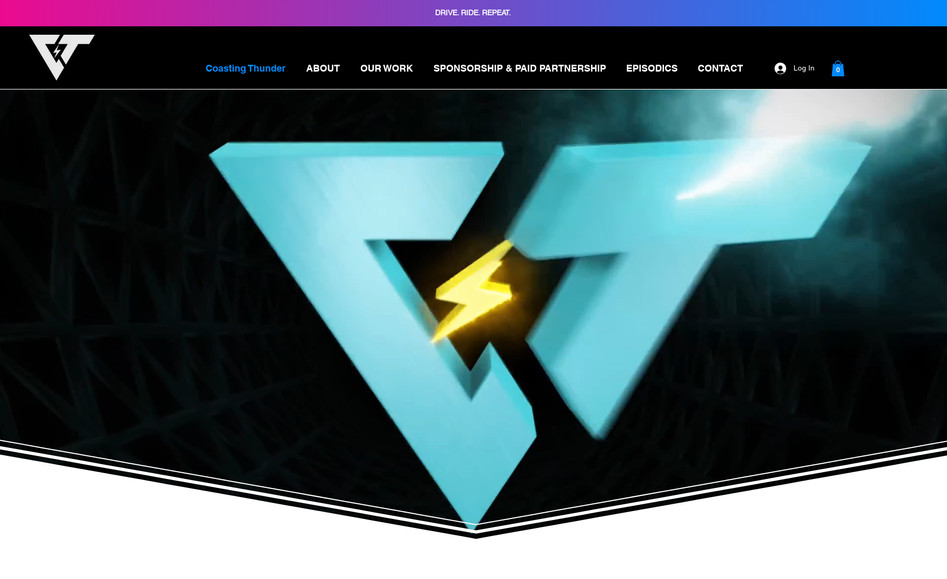 Coasting Thunder: As a web designer, I Designed Coasting Thunder's (America's travel destinations.) website to align with their brand, creating a vibrant and fun online experience that reflects America's diverse travel destinations.