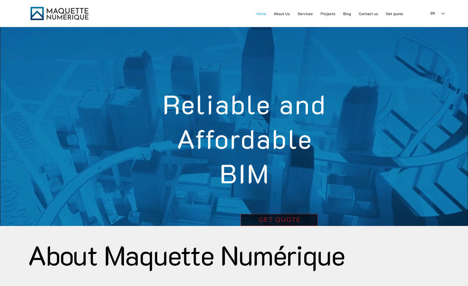 MAQUETTE NUMÉRIQUE: undefined