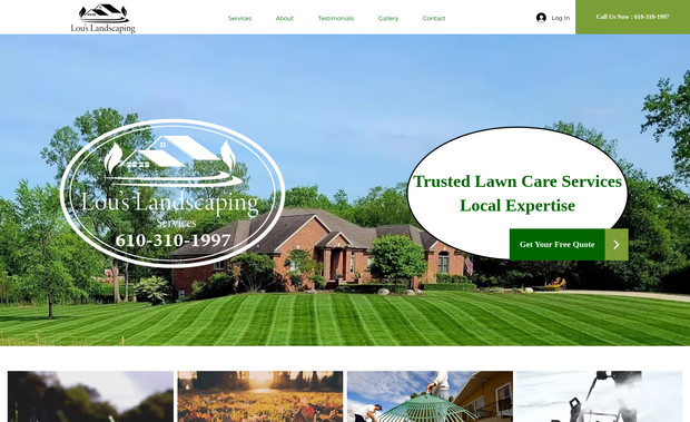 Lou's Landscaping Services: Lou’s Landscaping came to iCreate with no digital footprint and a need to attract new customers beyond word of mouth. We built a booking-focused website with foundational SEO, giving the business an immediate online presence and the ability to capture new leads directly through the site. Within the first month, the site generated new traffic, inquiries, and confirmed bookings.

In addition to the website, iCreate provided physical print marketing support by designing branded hats, shirts, and other apparel to strengthen the company’s professional image on job sites. This combination of digital visibility and branded physical marketing gave Lou’s Landscaping the tools to grow credibility, book more jobs, and operate more efficiently.

This project demonstrates how iCreate helps small businesses move from offline to online, blending website design, SEO, and brand marketing assets into one complete growth solution.