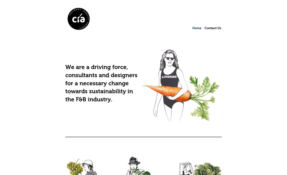 Culinary Identity Agency: Webdesign & Erstellung der mobilen Version