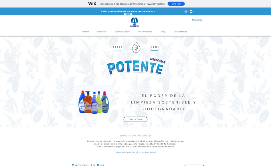 Macecofar Potente: Tienda Online productos de aseo