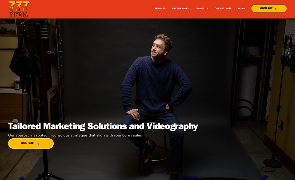 777 Media: We designed the website for 777 Media (https://www.777mediahouse.com) using Wix Studio to reflect their mission of delivering conscious, value-aligned marketing solutions. The site features a clean, modern layout with high-quality imagery and intuitive navigation, effectively communicating 777 Media's services in content creation, social media management, paid advertising, and bespoke digital projects. Visitors can easily explore the company's offerings, recent work, case studies, and blog posts, providing a comprehensive view of their capabilities and approach.​

Built with responsiveness and scalability in mind, the website ensures optimal performance across all devices. It highlights 777 Media's commitment to integrity, purposeful communication, and reliable service, offering a professional and user-friendly platform for potential clients to connect and learn more about their impactful work. The design aligns with the company's emphasis on blending intuition with analytics and creativity with strategy, providing a compelling digital presence for their brand.​
