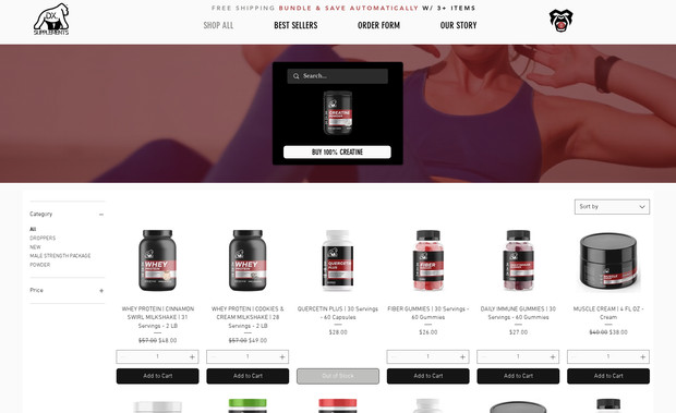 SUPPLEMENTS: undefined