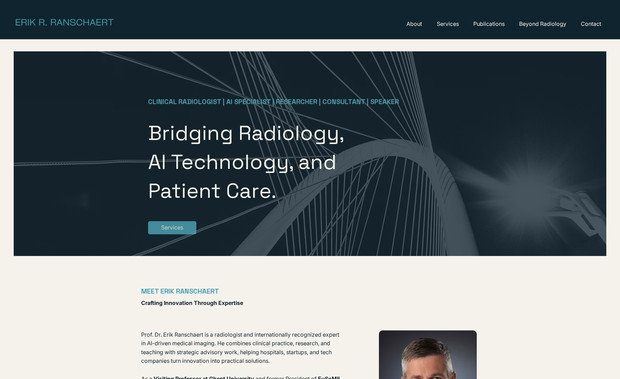 Erik Ranschaert: New website