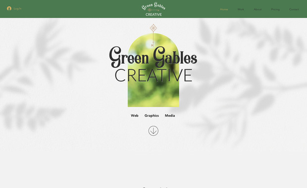 Green Gables Design: The digital face of our agency, designed with simplicity in mind. We wanted a clean interface, reflecting the soft, natural greens of our branding. Keeping copy simple, we wanted visitors to find the information they were looking for quickly.