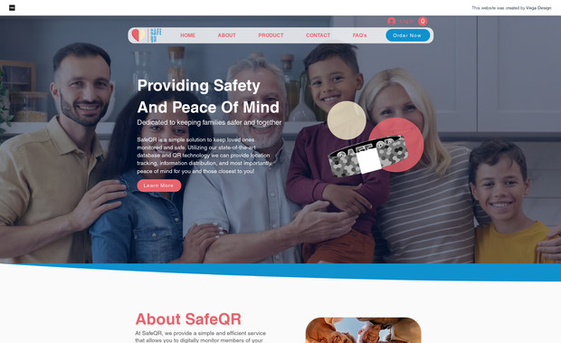 SafeQR: This advanced site came with lots of features and it's own app.