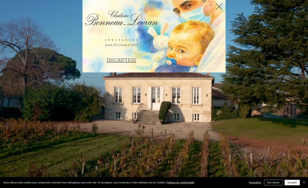 Bonneau-Livran: Conception et développement du site web sur Wix pour présenter efficacement le domaine viticole et ses vins. Mise en place d’une campagne d’e-mailing intégrée à la plateforme pour engager la clientèle et développer la notoriété. Formation complète à la gestion du site et des outils Wix afin de garantir une autonomie totale dans la mise à jour des contenus et la communication en ligne.